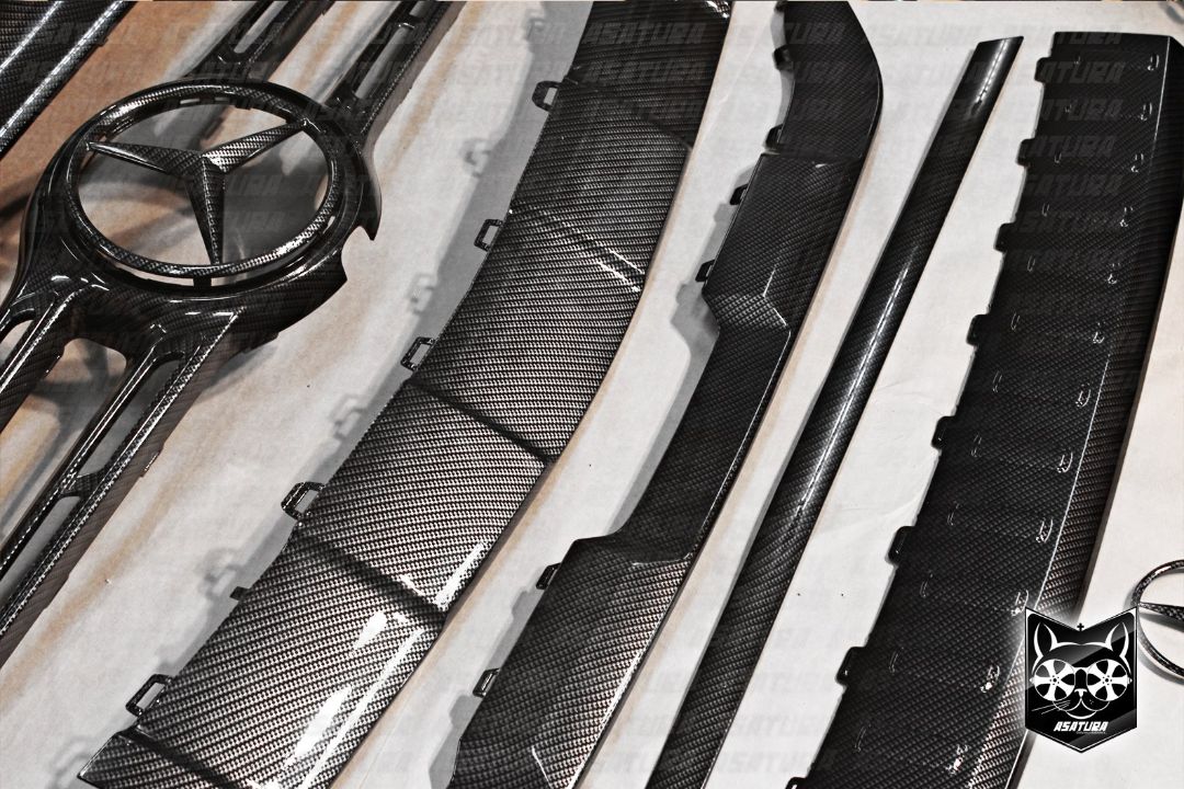 Mercedes GL-Class - Аквапринт под карбон