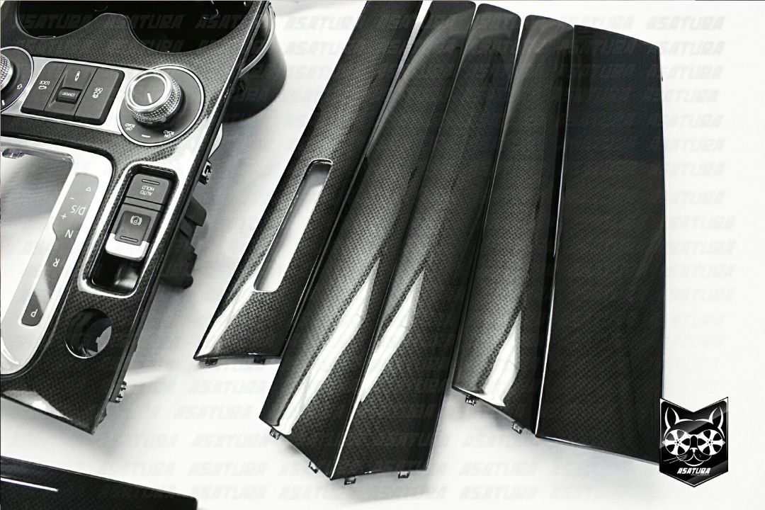 Volkswagen Touareg - Аквапринт карбон