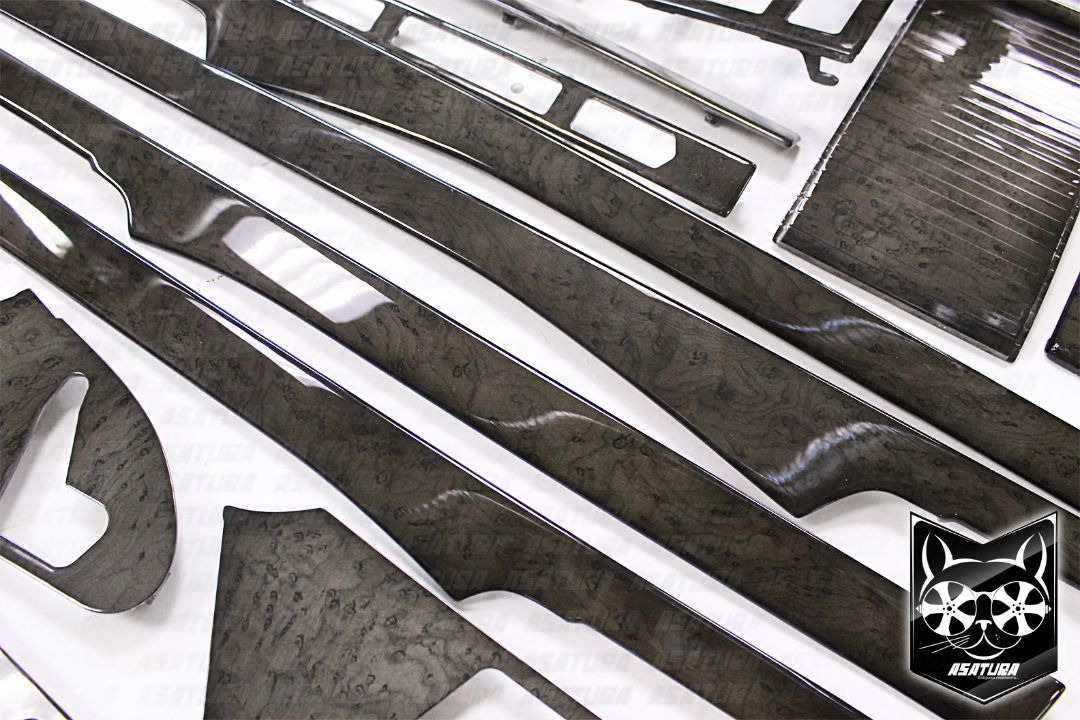 Mercedes-Benz W140 - Серое дерево орех