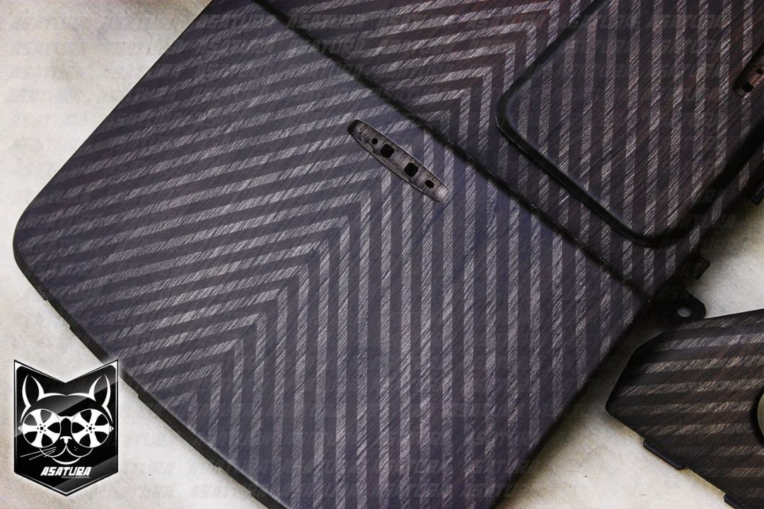 Nissan Murano - Аквапринт матовое дерево со стрелами