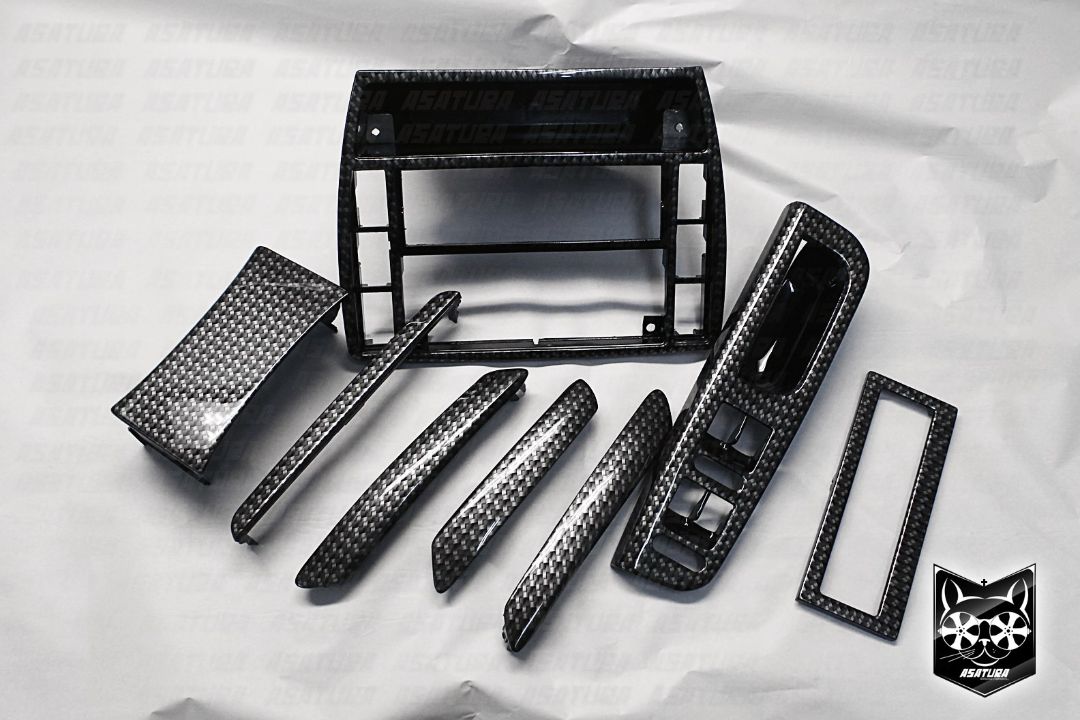 Volkswagen Passat - Аквапринт плетеный карбон