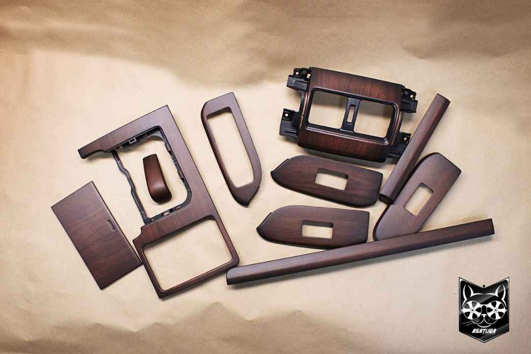 Land Cruiser Prado - Аквапринт матовое дерево