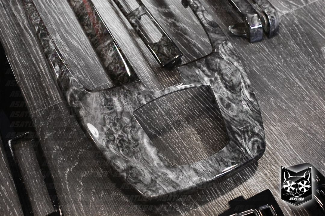 Mercedes-Benz W140 - Аквапринт серое дерево