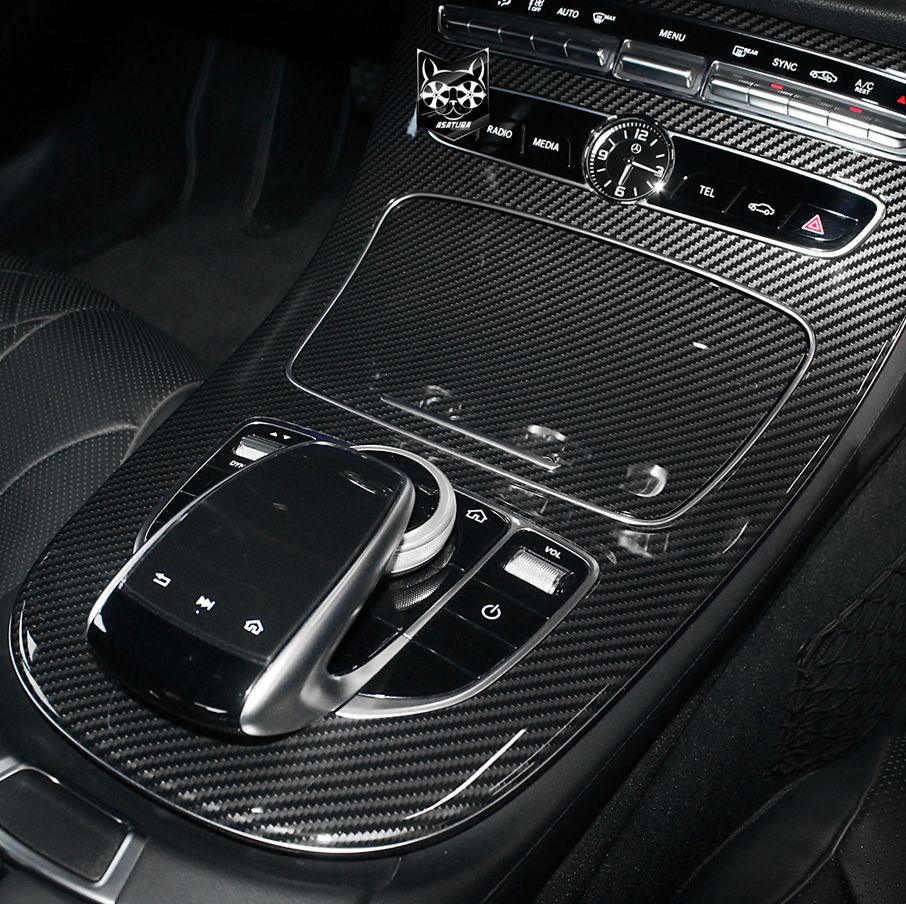 Mercedes-Benz CLS - Аквапринт под карбон