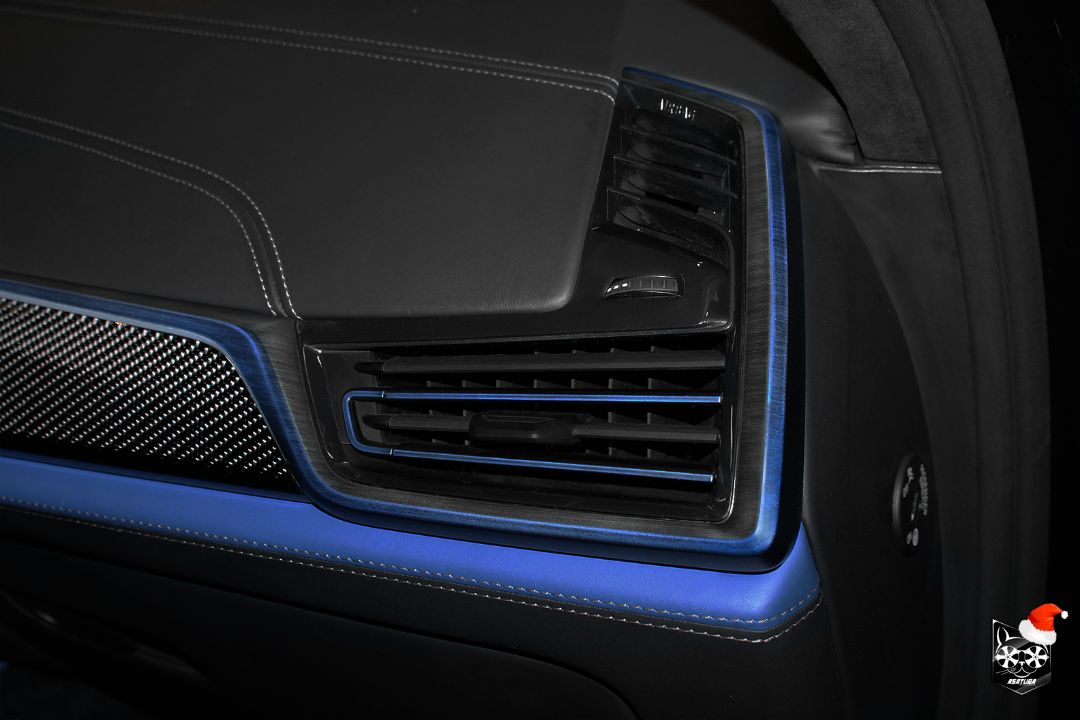 BMW X6 - антихром интерьера