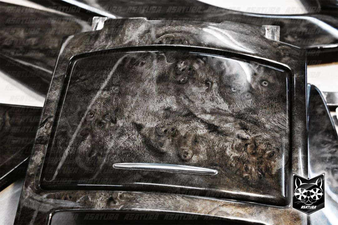 Infiniti QX 70 - Серое дерево птичий глаз