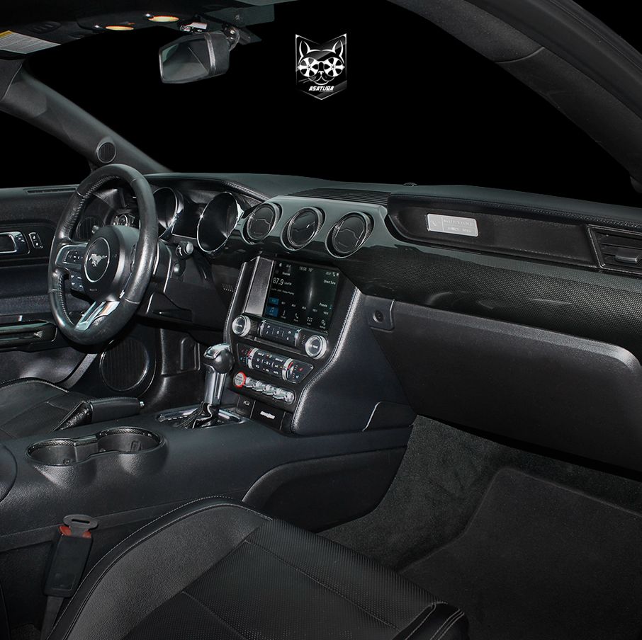 Ford Mustang - Аквапринт паттерн