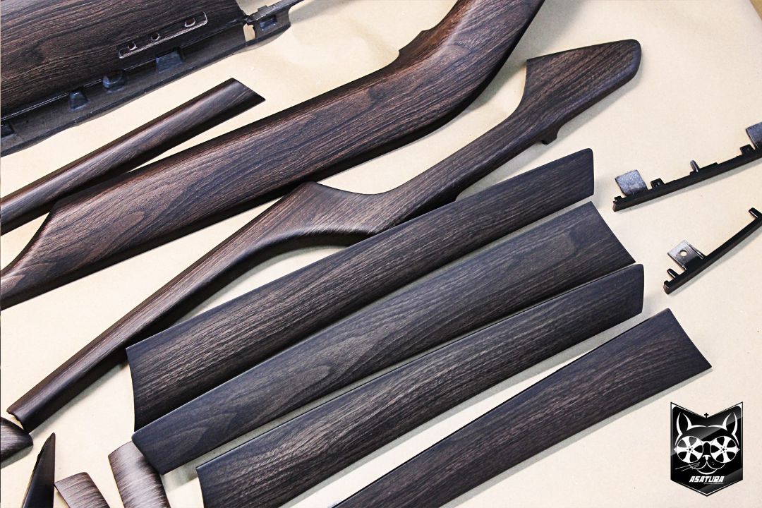 Audi A8 - Матовое дерево