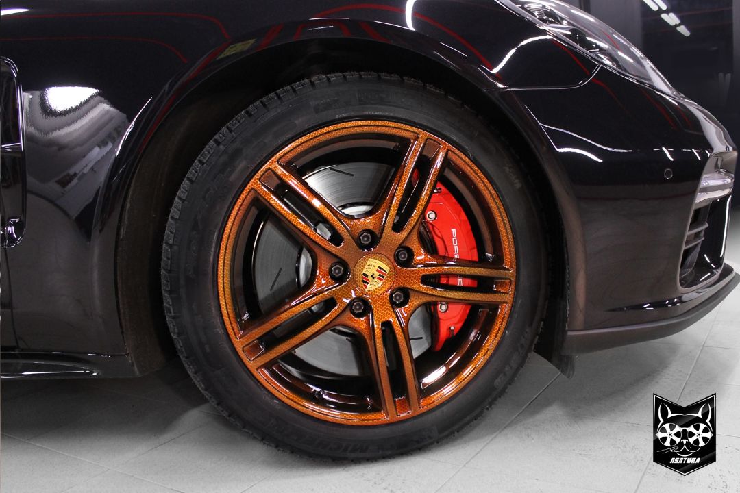 Porsche Panamera - Солнечные тапки