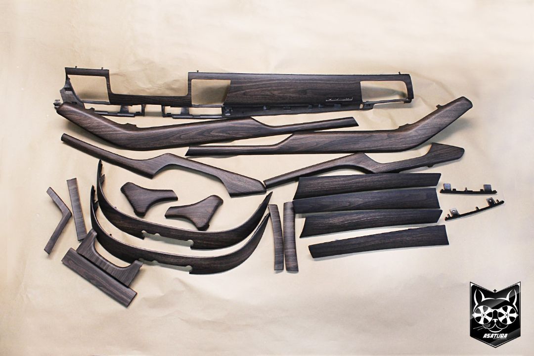 Audi A8 - Матовое дерево