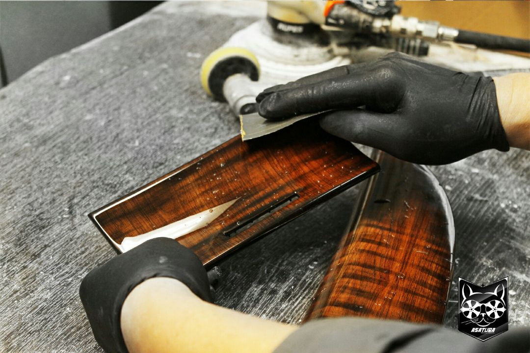 Honda Accord - Аквапринт в дерево. Ручная работа