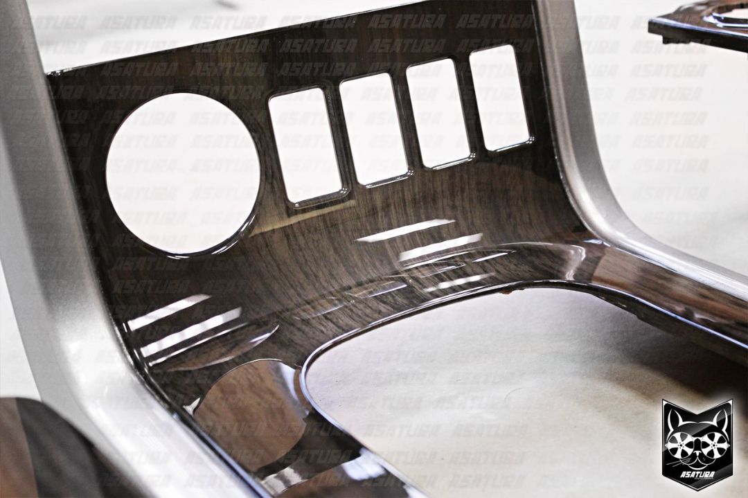 Nissan Pathfinder - Аквапринт темное дерево