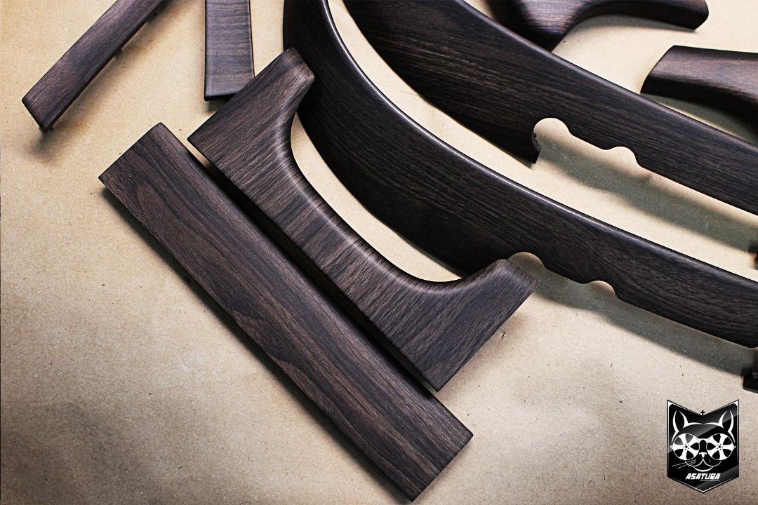 Audi A8 - Матовое дерево