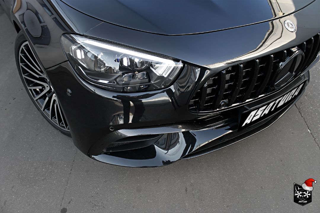 Mercedes-Benz E-class - Карбон в экстерьере