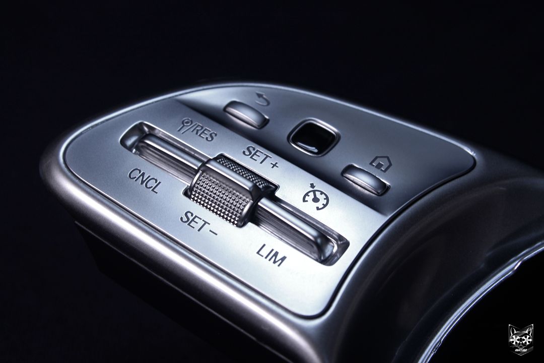 Руль от Mercedes-Benz - Покраска под матовый хром и тактильная надпись Maybach