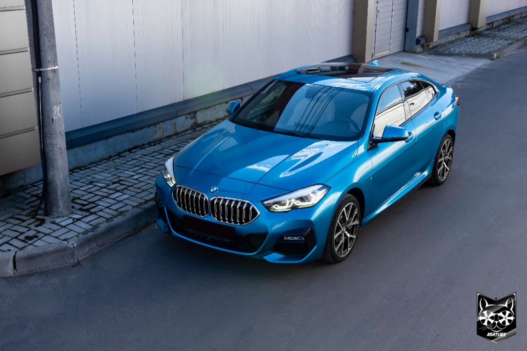 BMW - Выпрямление вмятины на крыле