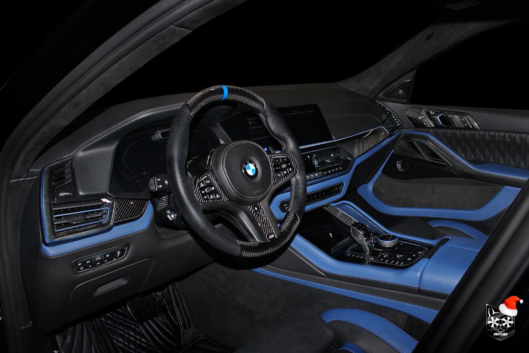 BMW X6 - антихром интерьера