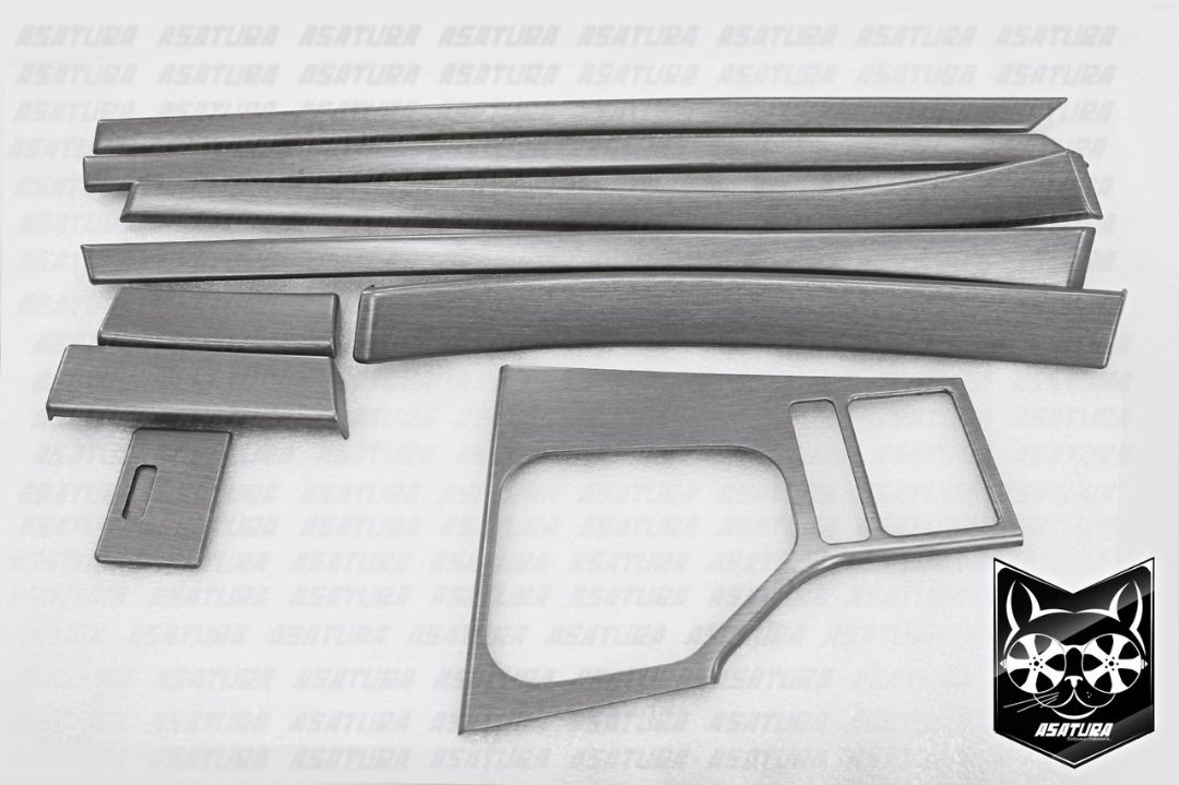 BMW 5M - Шлифованный алюминий