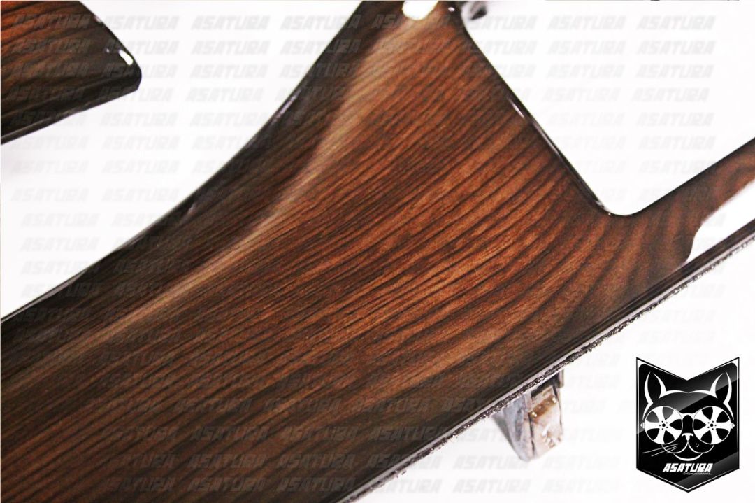 Mitsubishi Lancer 9 - Аквапринт глянцевое дерево