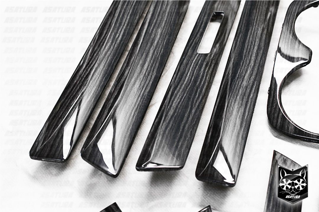 Volkswagen Touareg - Аквапринт дерево зебрано