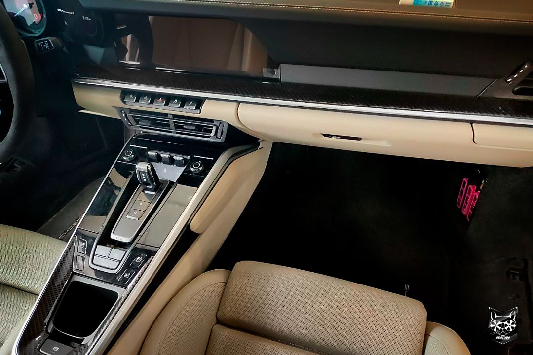 Porsche Carrera 4S - Аквапринт карбон