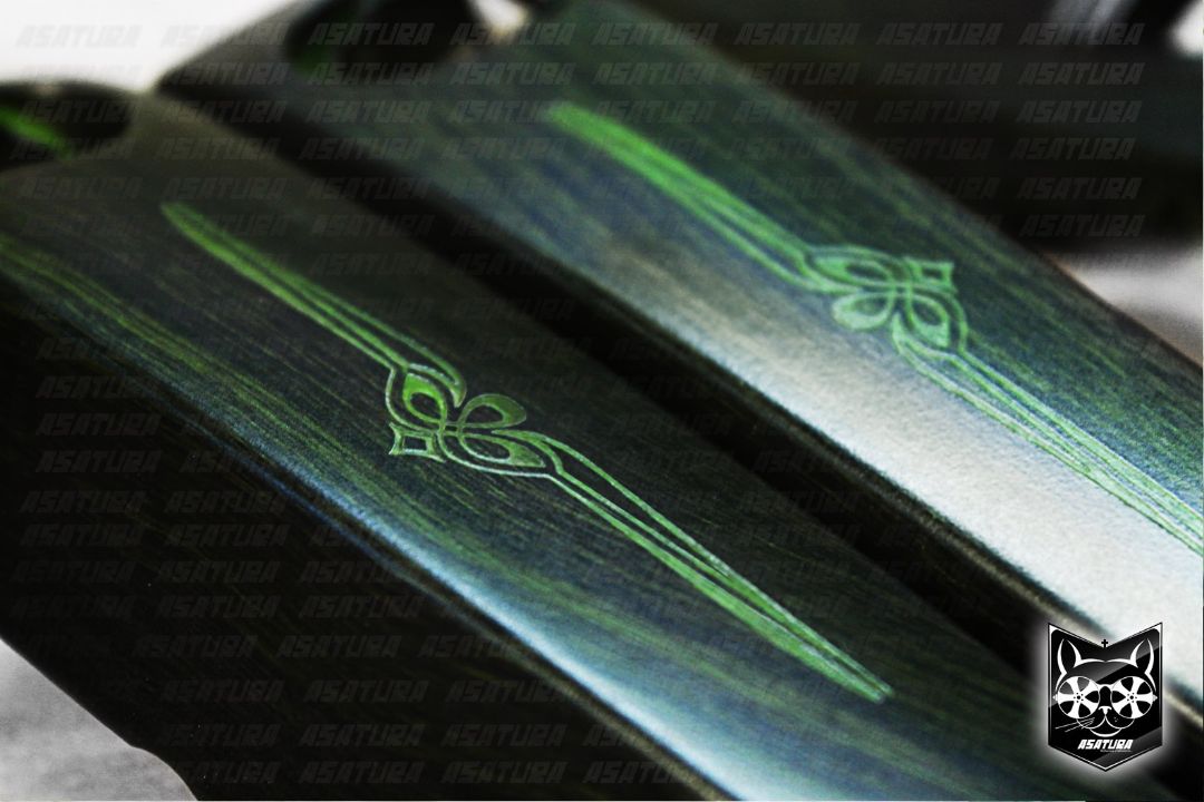 Ssangyong Kyron - Аквапринт дерево с орнаментом