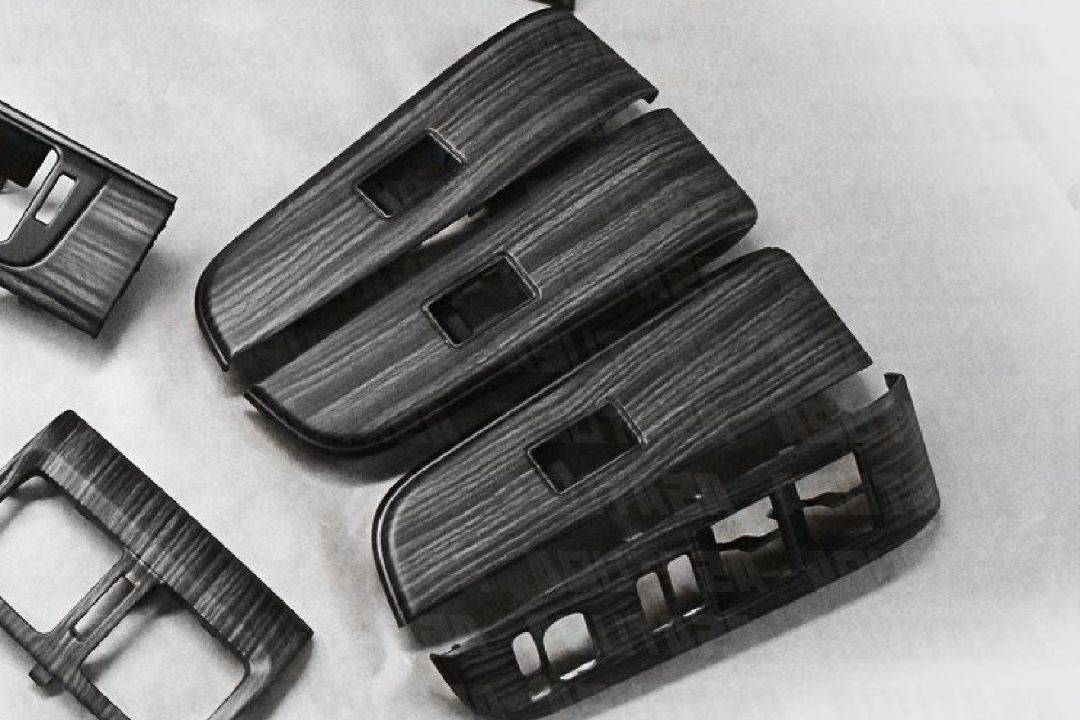 Camry - Аквапринт матовое черное дерево