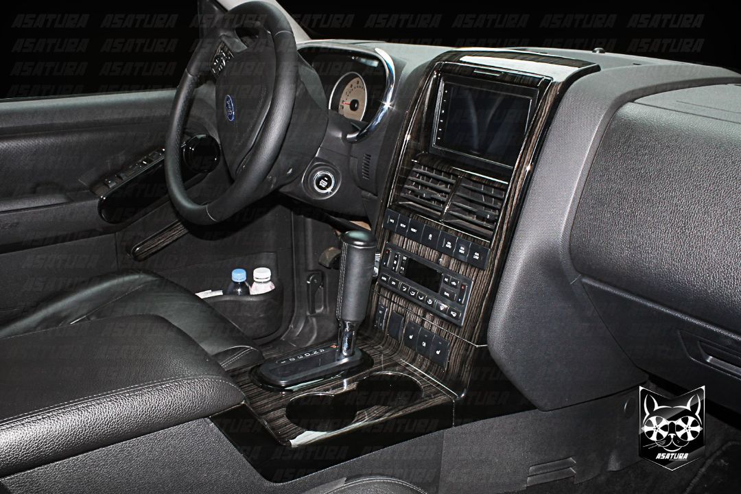 Ford Explorer - Аквапринт в дерево