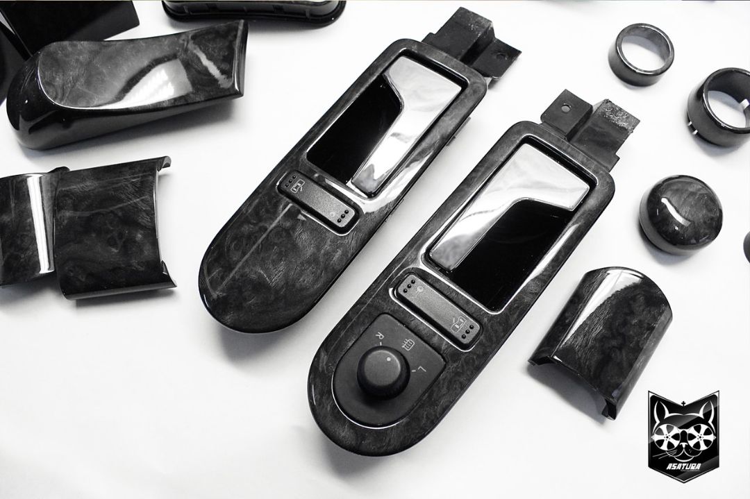 Volkswagen Beetle - Аквапринт строгое дерево