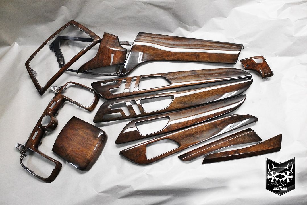 Mercedes GL-Class - Аквапринт под натуральное дерево