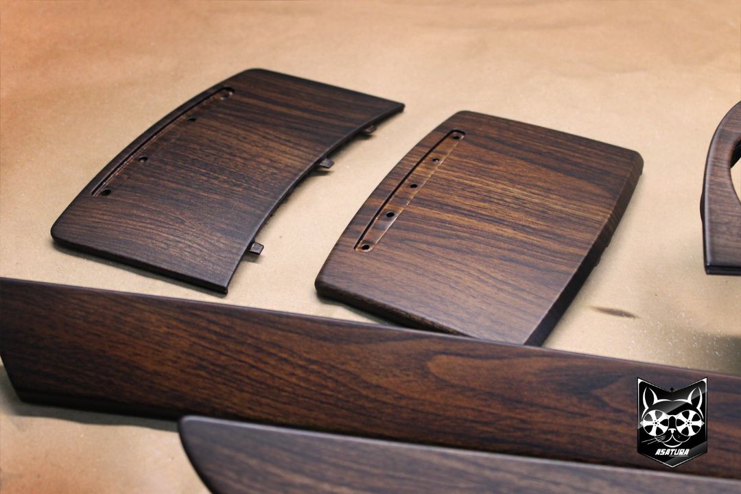 Audi A6 - Матовое дерево