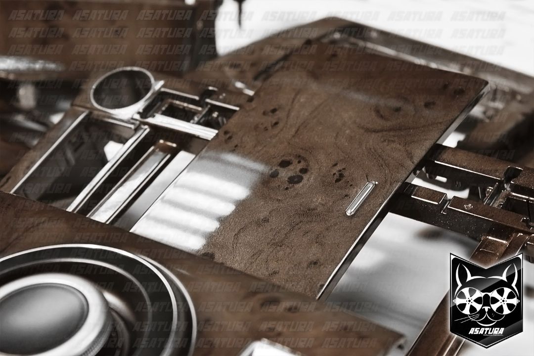 Land Cruiser Prado - Аквапринт серое дерево орех