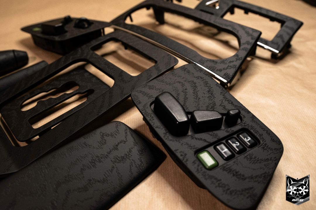 Mercedes-Benz G-Class - Черное дерево с открытыми порами