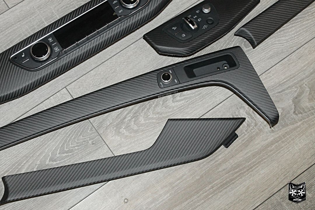 Audi A5 Coupe - Матовый карбон