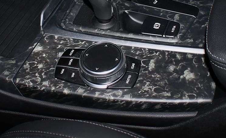 BMW X3 - Аквапринт в черепа