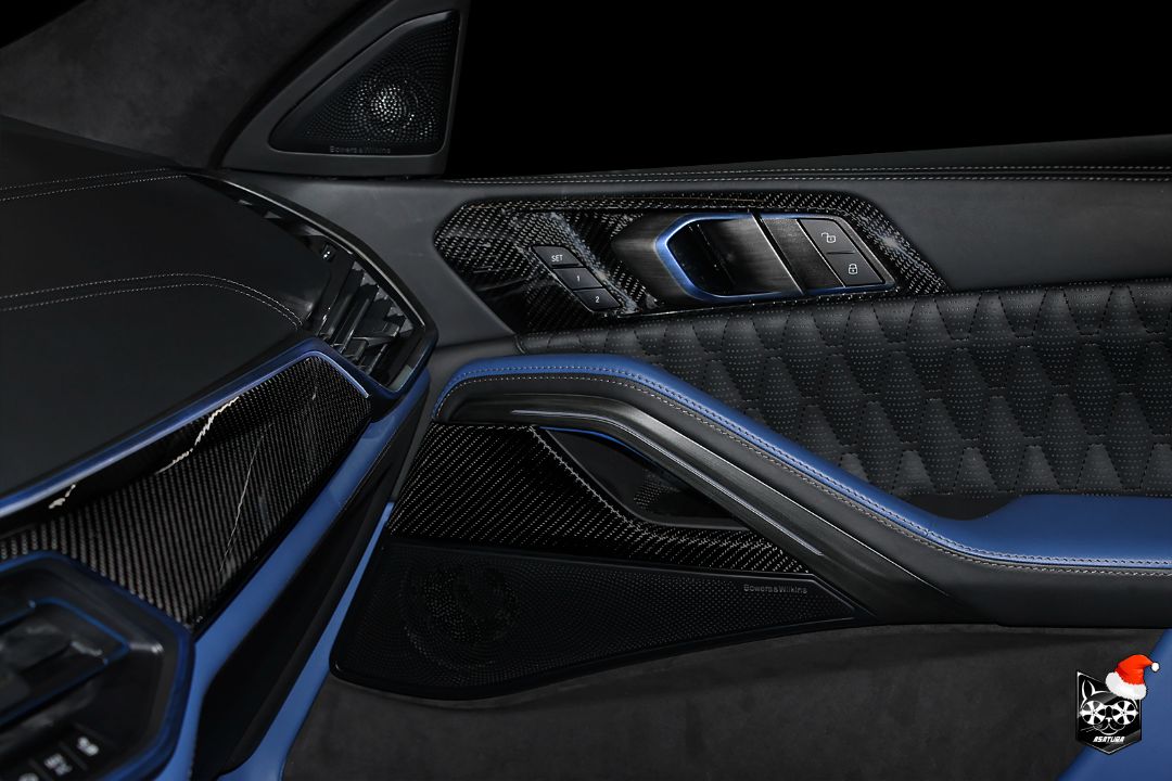 BMW X6 - антихром интерьера