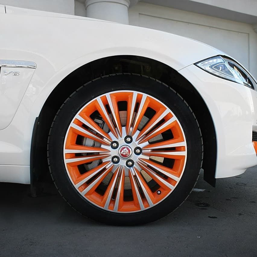 Jaguar - Покраска дисков