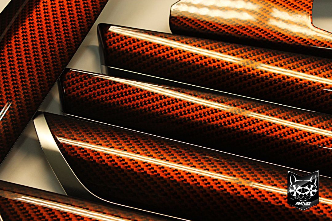 BMW X4 - Оранжевый карбон