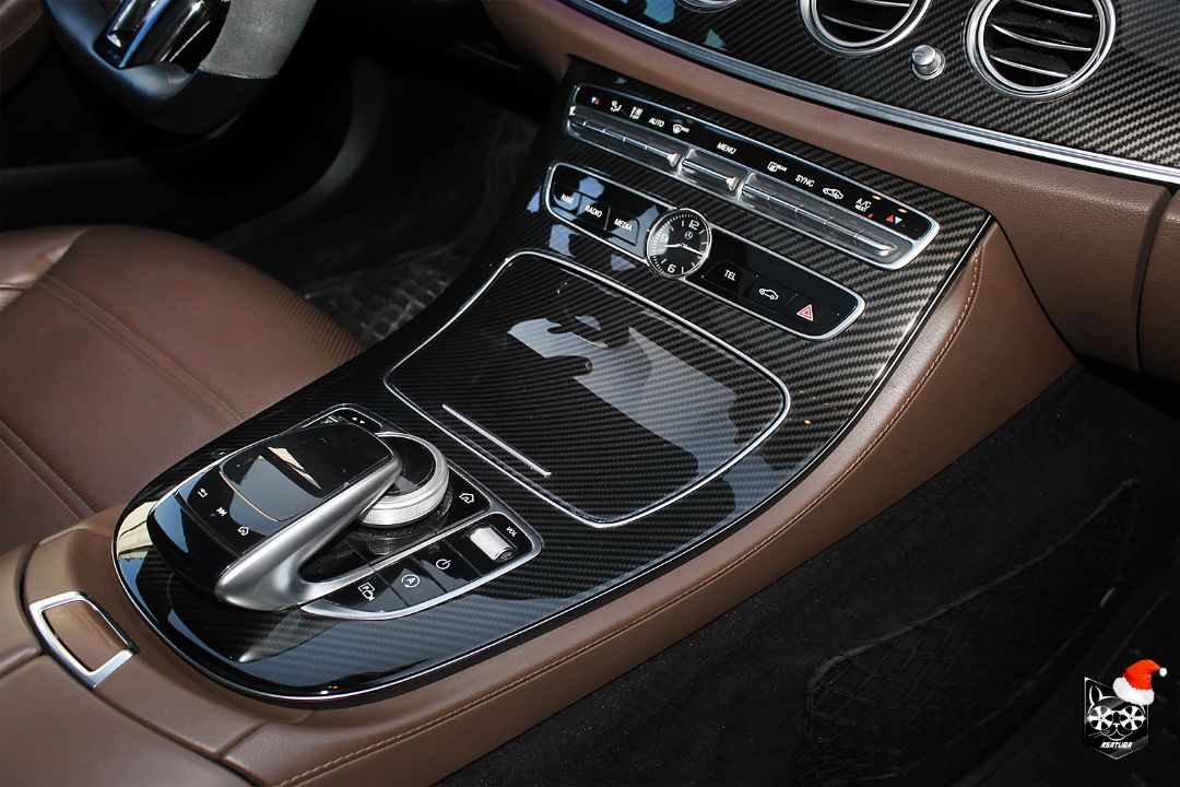 Mercedes-Benz E-class - Аквапринт под карбон