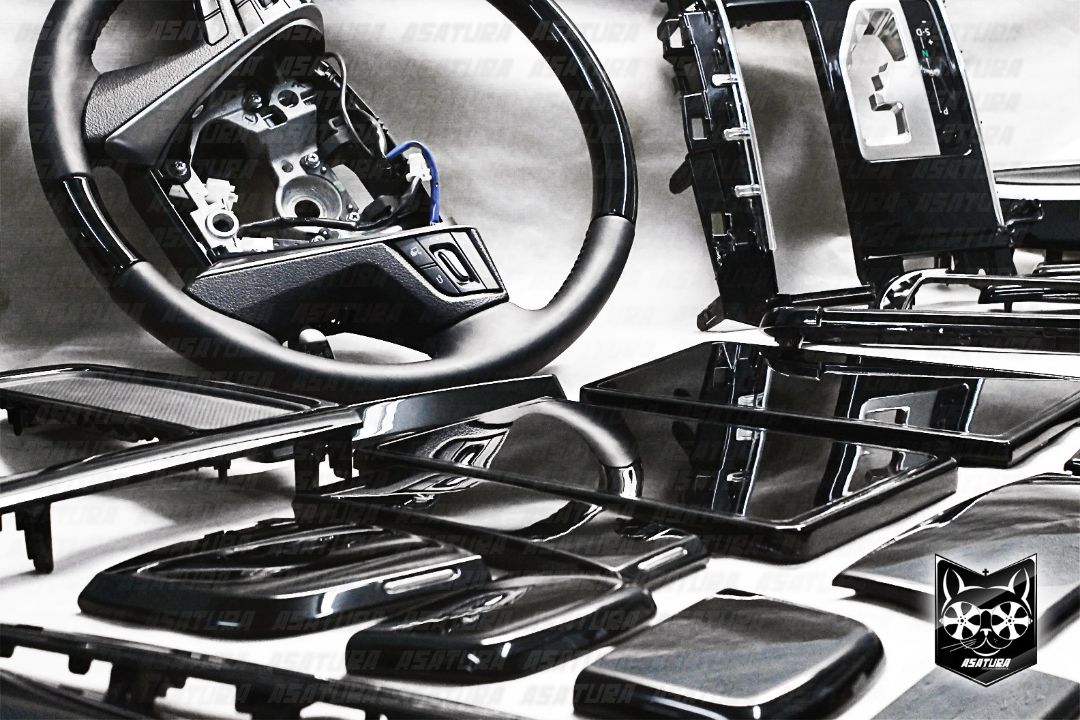 Alphard - Черный глянец