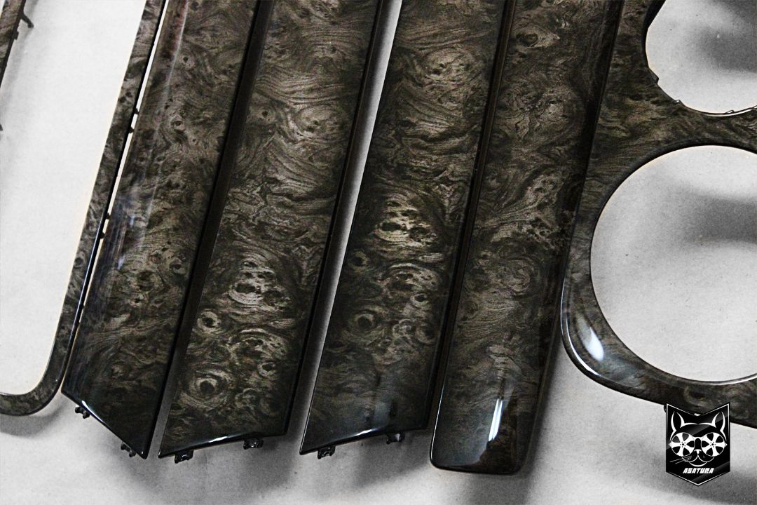 Volkswagen Touareg - Аквапринт корень ореха