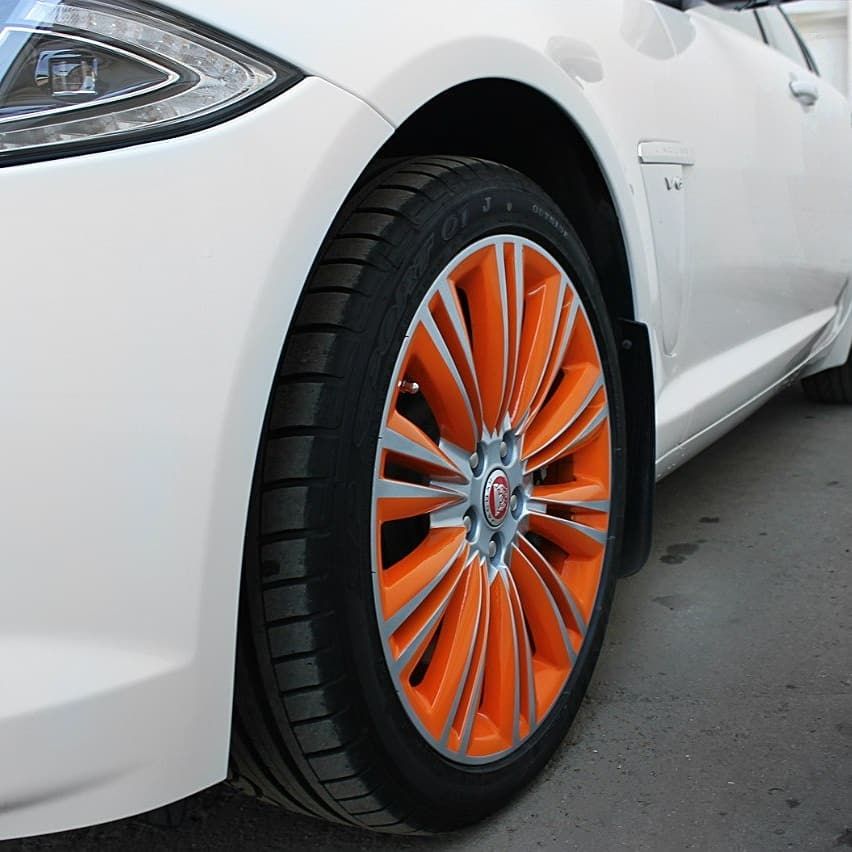 Jaguar - Покраска дисков