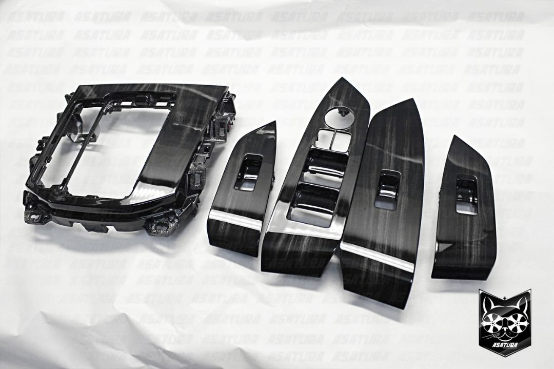 Mazda CX5 - Аквапринт темное дерево