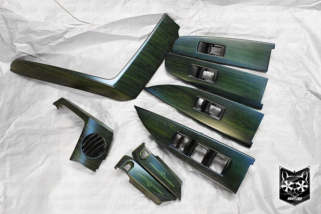 Ssangyong Kyron - Аквапринт дерево с орнаментом