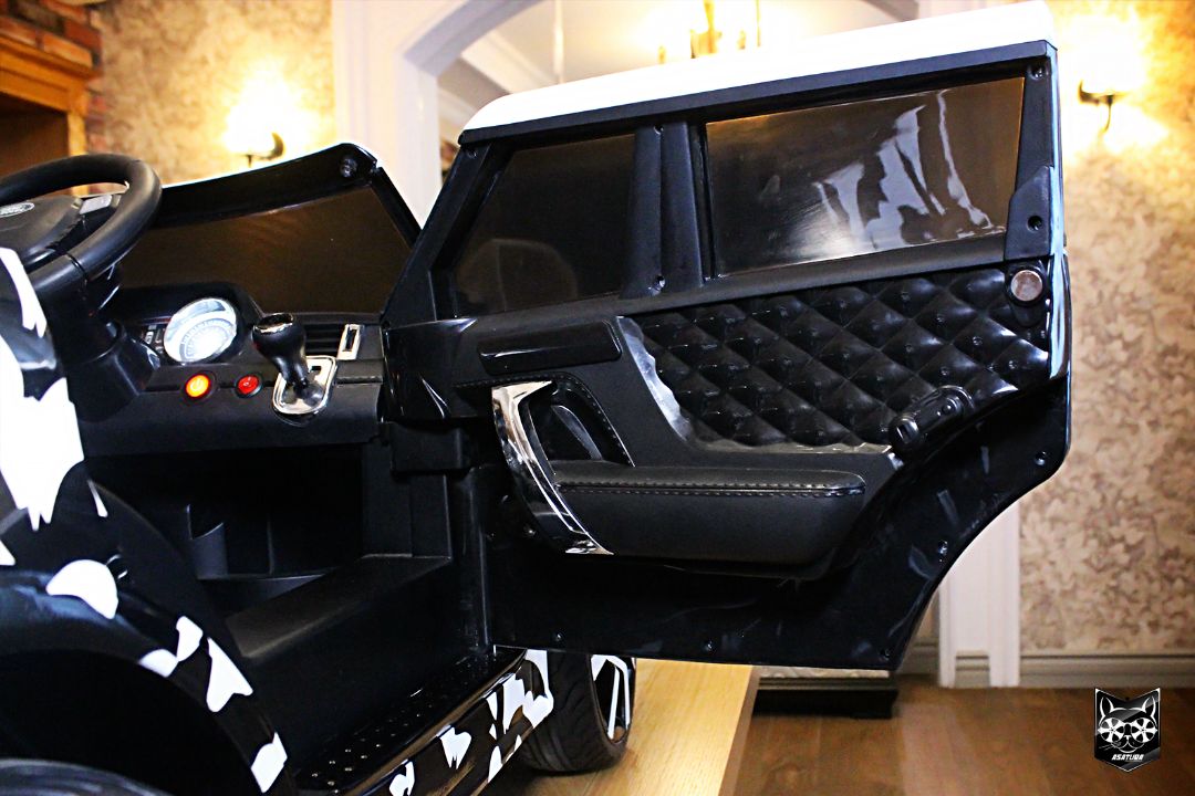 Land Rover Range Rover детский - Перешив сидушек в натуральную кожу Nappa и алькантару