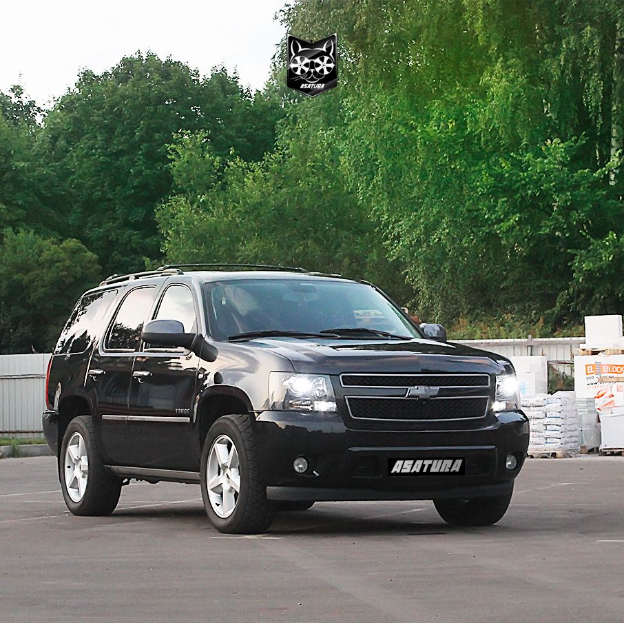 Chevrolet Tahoe - шлифованный алюминий в экстерьере