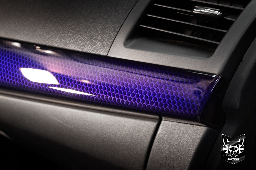 Mitsubishi Lancer - Аквапринт 3d соты