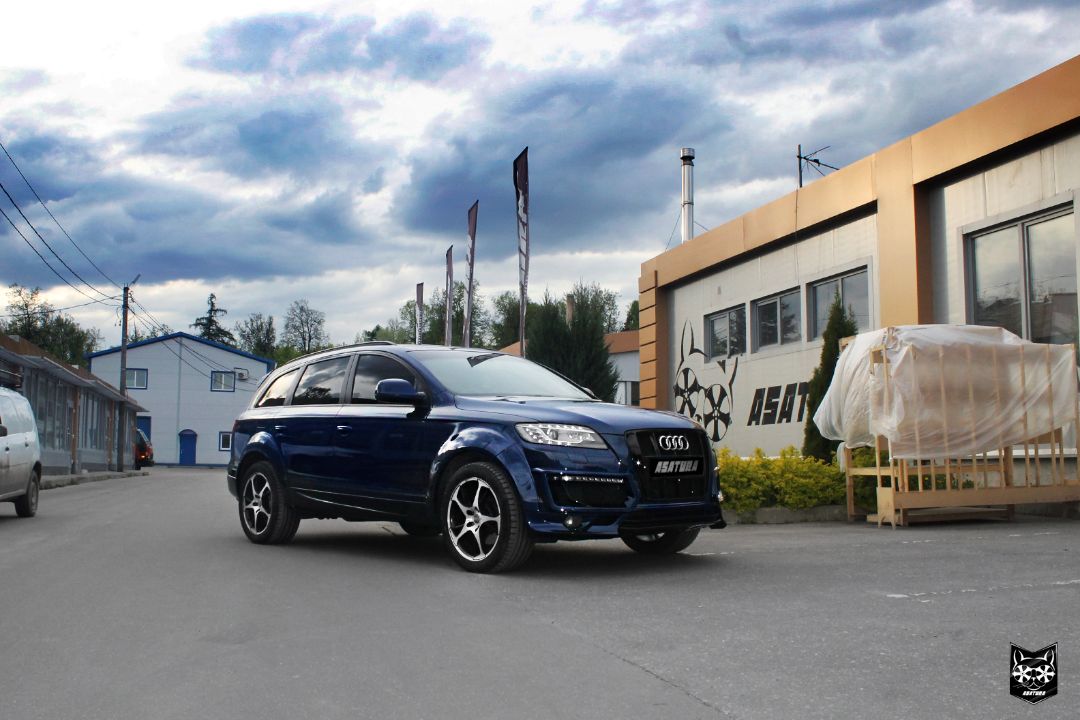 Локальная покраска Audi Q7