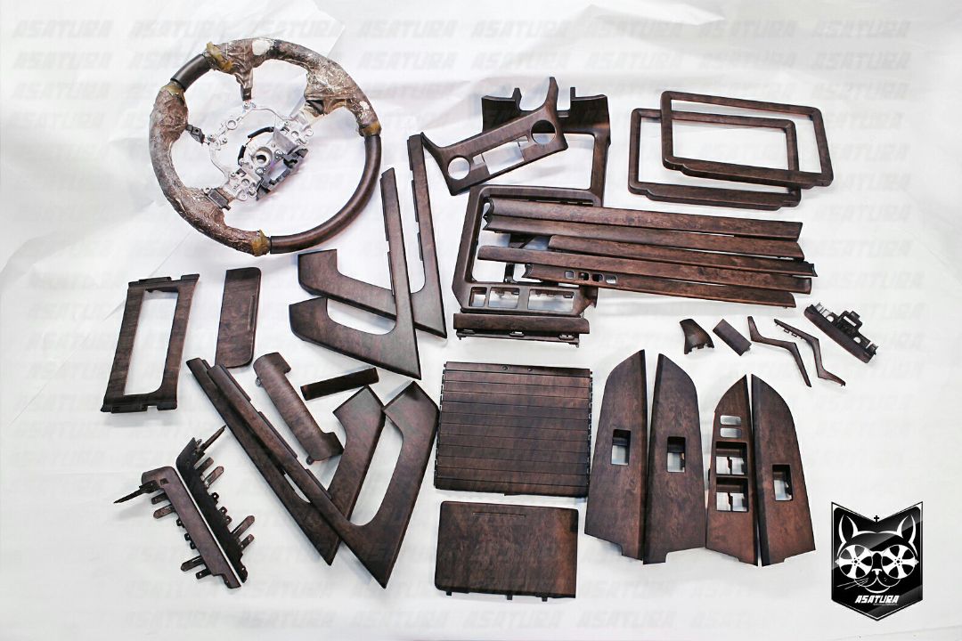 Land Cruiser 200 - Аквапринт кудрявое дерево