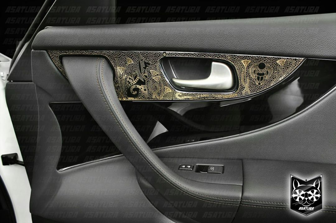 Infiniti QX 70 - Инкрустация металлом